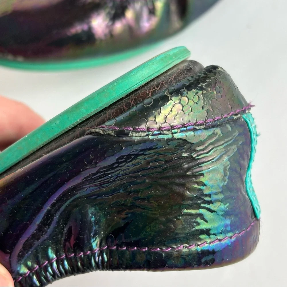 Tieks Arabian Nights Iridescent Flats Limited Edition Size 7 - Picture 12 of 16